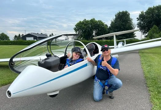 vol en voltige passagère pilote